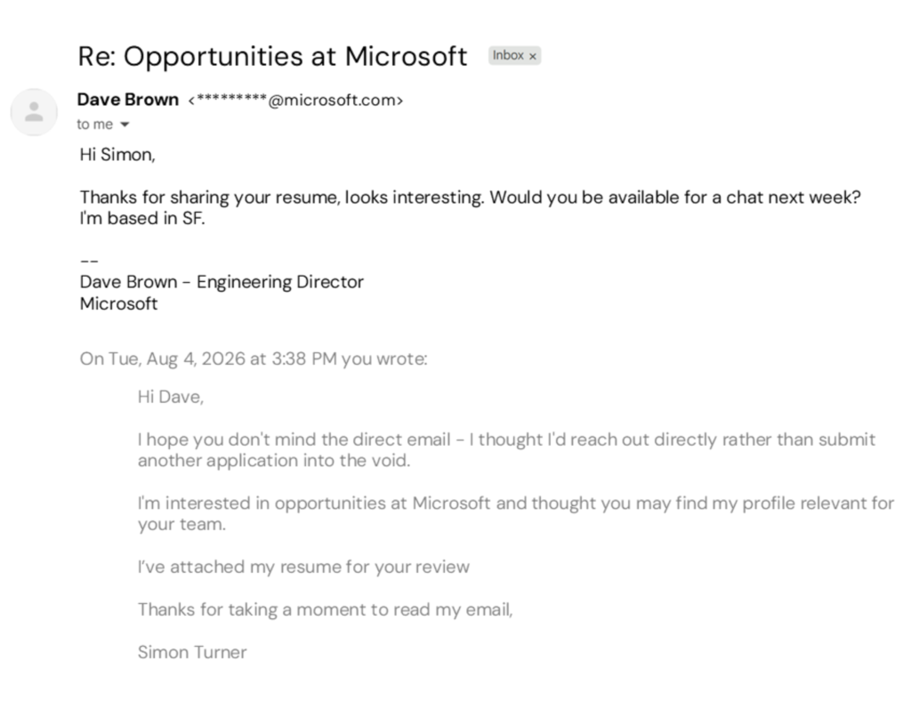 Frontrunners - Get in touch with hiring managers and get hired fast
