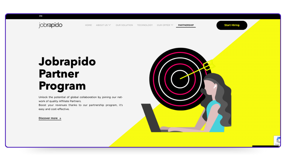 Mejores programas de afiliados B2C - Frontrunners